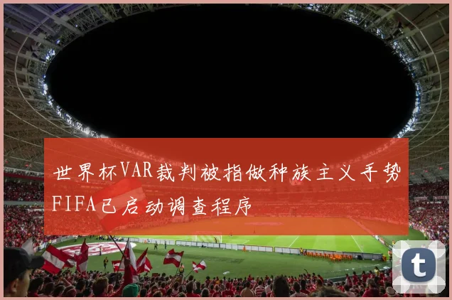 世界杯VAR裁判被指做种族主义手势FIFA已启动调查程序